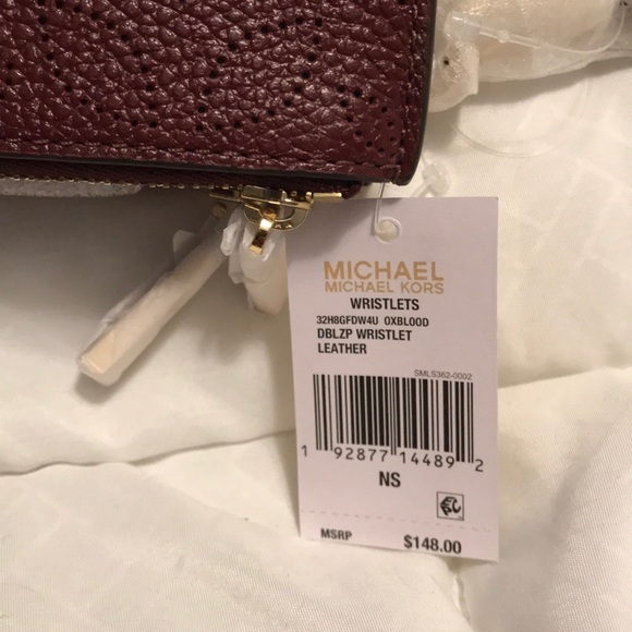 Michael Kors double zip wristlet - Picture 3 of 8